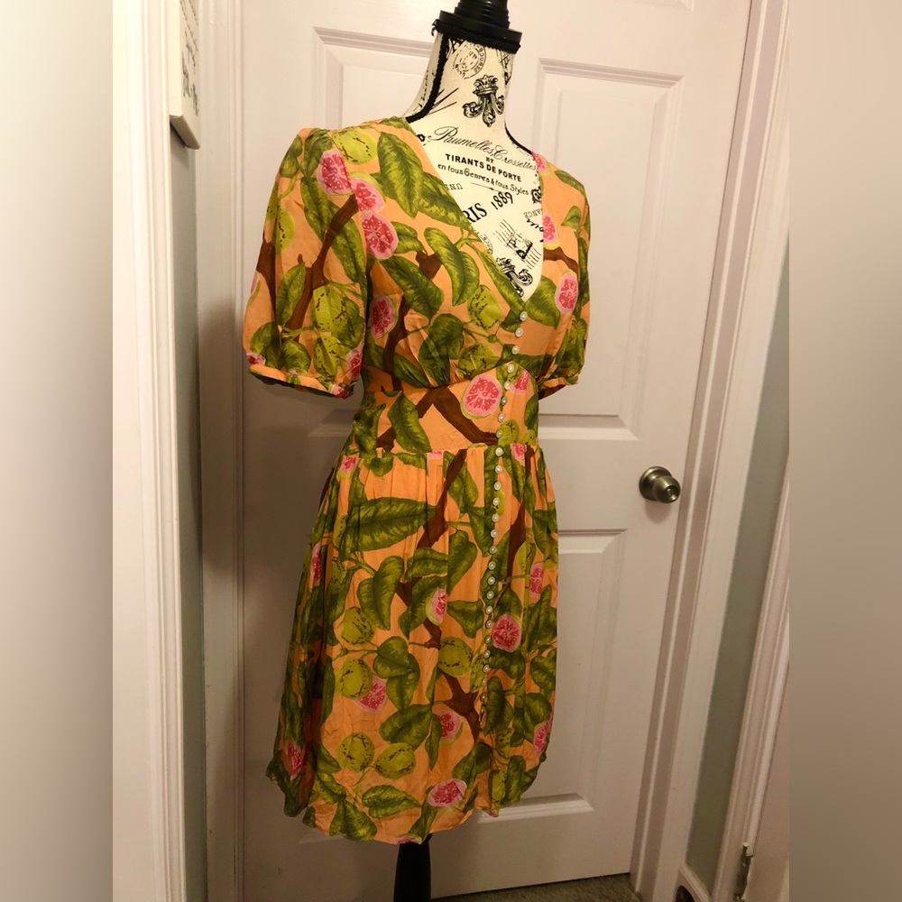 Farm Rio Guava Print Mini Dress - Picture 13 of 14